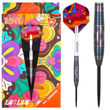 Loxley Woodstock Love 90% Tungsten Steel Tip Darts-1-21 GRAM-Premier Darts
