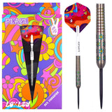 Loxley Woodstock Peace 90% Tungsten Steel Tip Darts-1-22 GRAM-Premier Darts