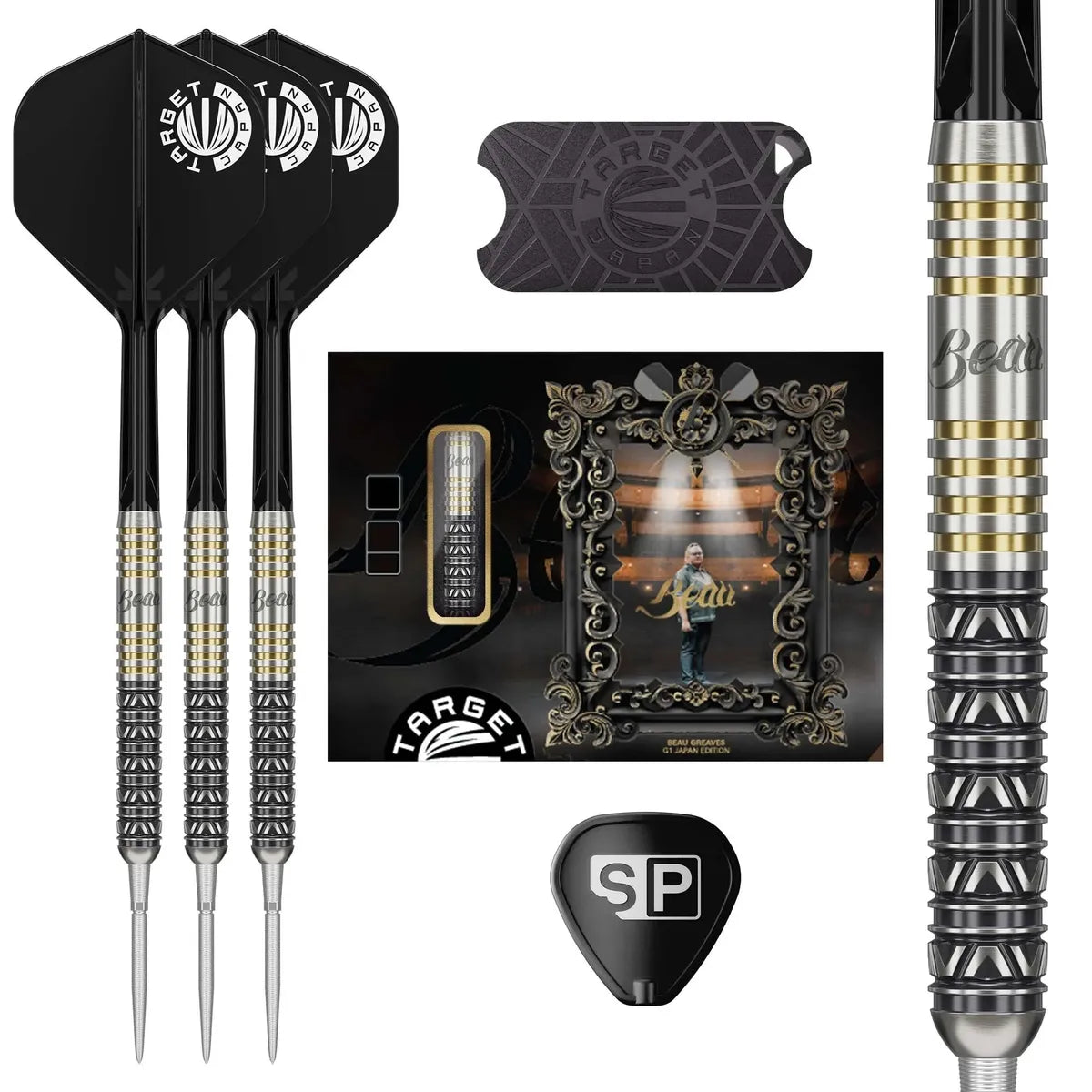 Target Japan Beau Greaves G1 90% Tungsten Steel Tip Darts