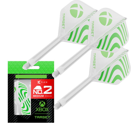 Target Darts | XBOX K-Flex Flight System No2-9-Medium-Premier Darts