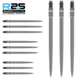 Mission R2.5 Rapid Dart Points - MG1-8-Silver-30mm-Premier Darts
