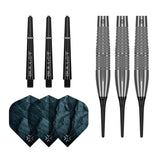 Bullet Monolith 90% Tungsten Soft Tip Darts-3-20 GRAM-Premier Darts