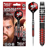 Shot Michael Smith Defiant 90% Steel Tip Darts-1-22 GRAM-Premier Darts