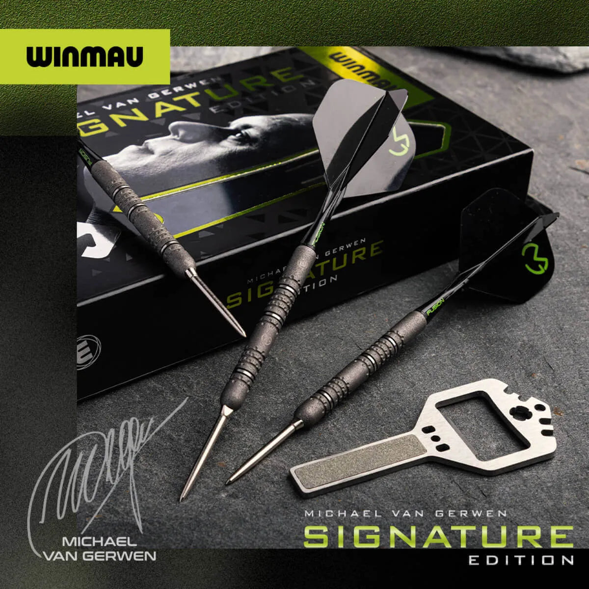 Winmau MVG Signature Edition SP 90% Steel Tip Darts-6-22 GRAM-Premier Darts