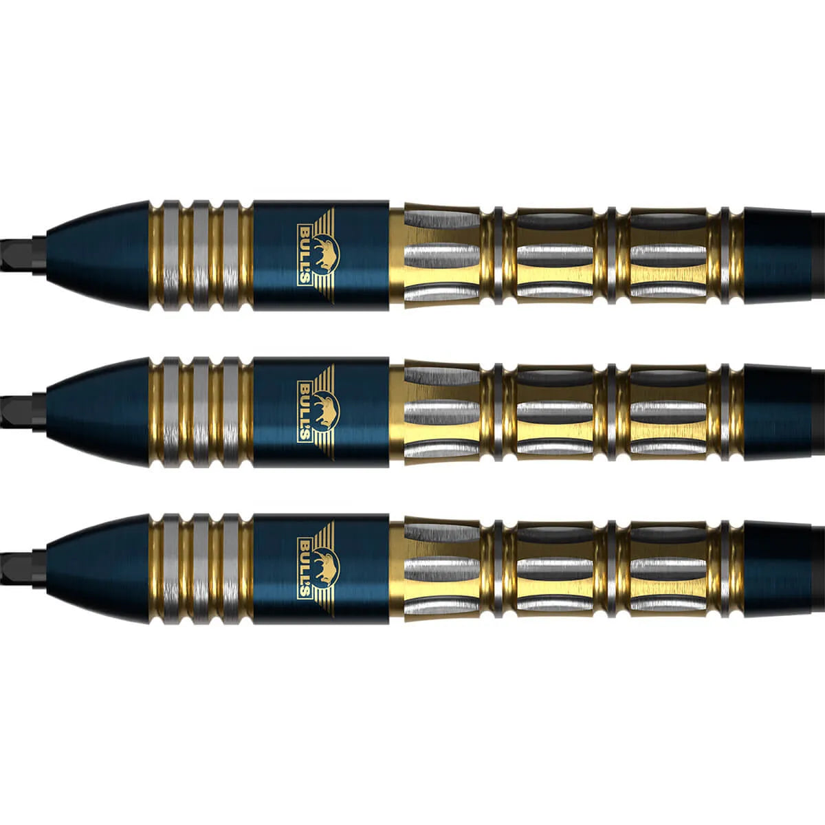 Bull's NL Mario Vandenbogaerde E3 CP 90% Tungsten Steel Tip Darts-3-22 GRAM-Premier Darts