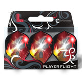 L-Style Darts L-Flight PRO L1 Mensur Suljovic Fusion Black Flights-3-Premier Darts