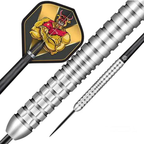 Shot Michael Smith Bully Boy Precision 80% Steel Tip Darts-2-22 GRAM-Premier Darts