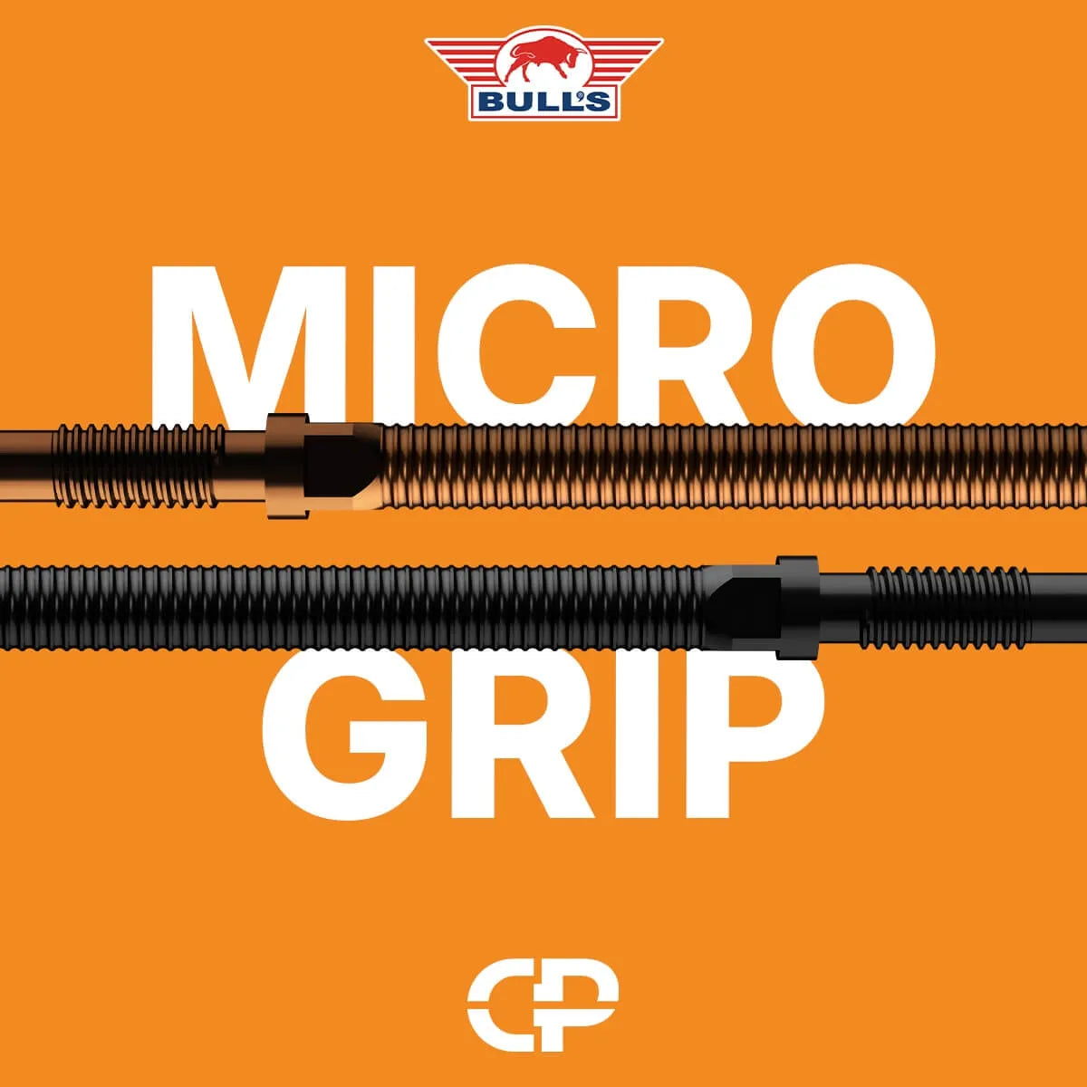 Bull's NL CP Micro Grip Dart Points-2-Black-32mm-Premier Darts