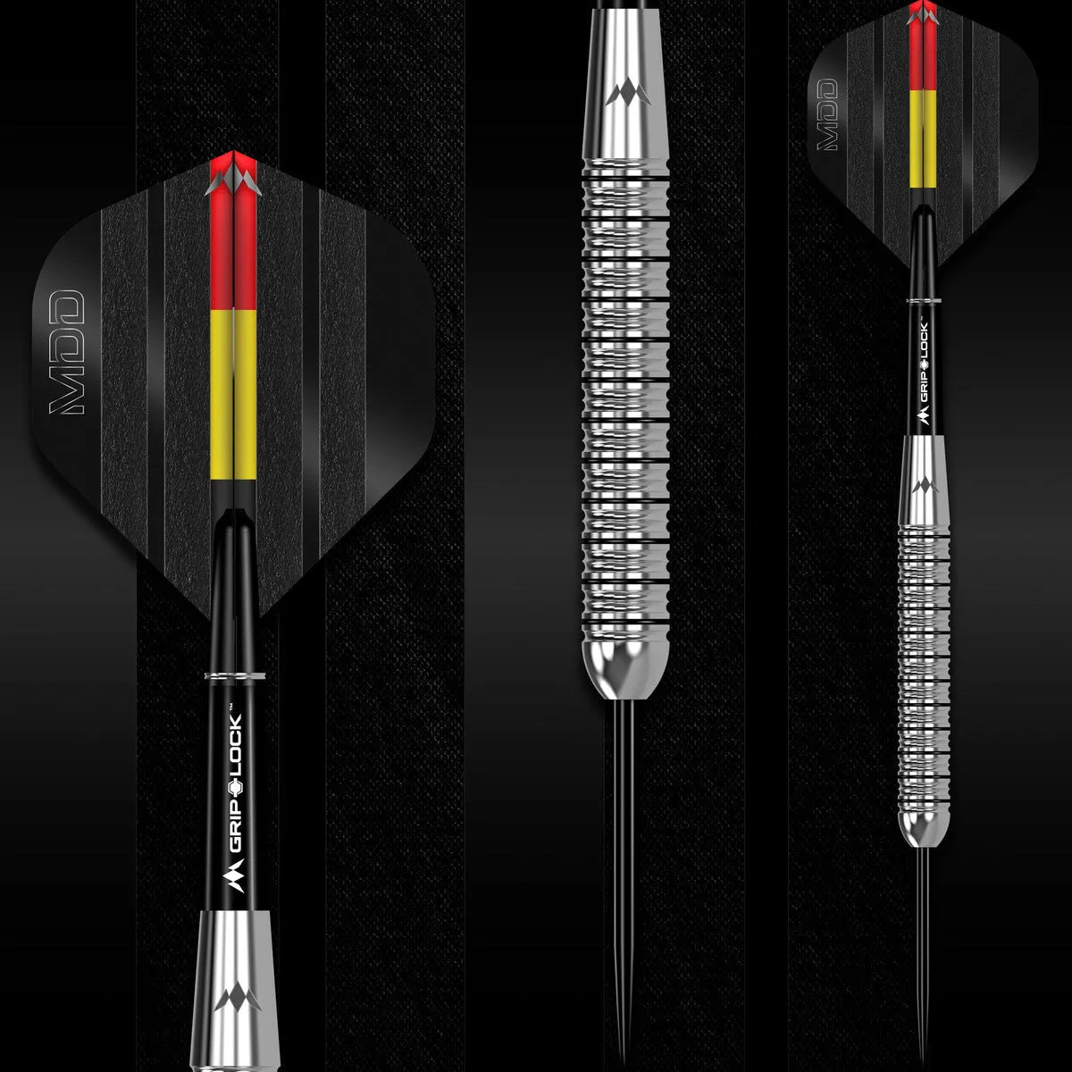 Mission Mike De Decker Brass Steel Tip Darts-3-20 GRAM-Premier Darts