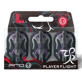 L-Style Darts L-Flight PRO L3 Mike Valentin V3 Black Flights