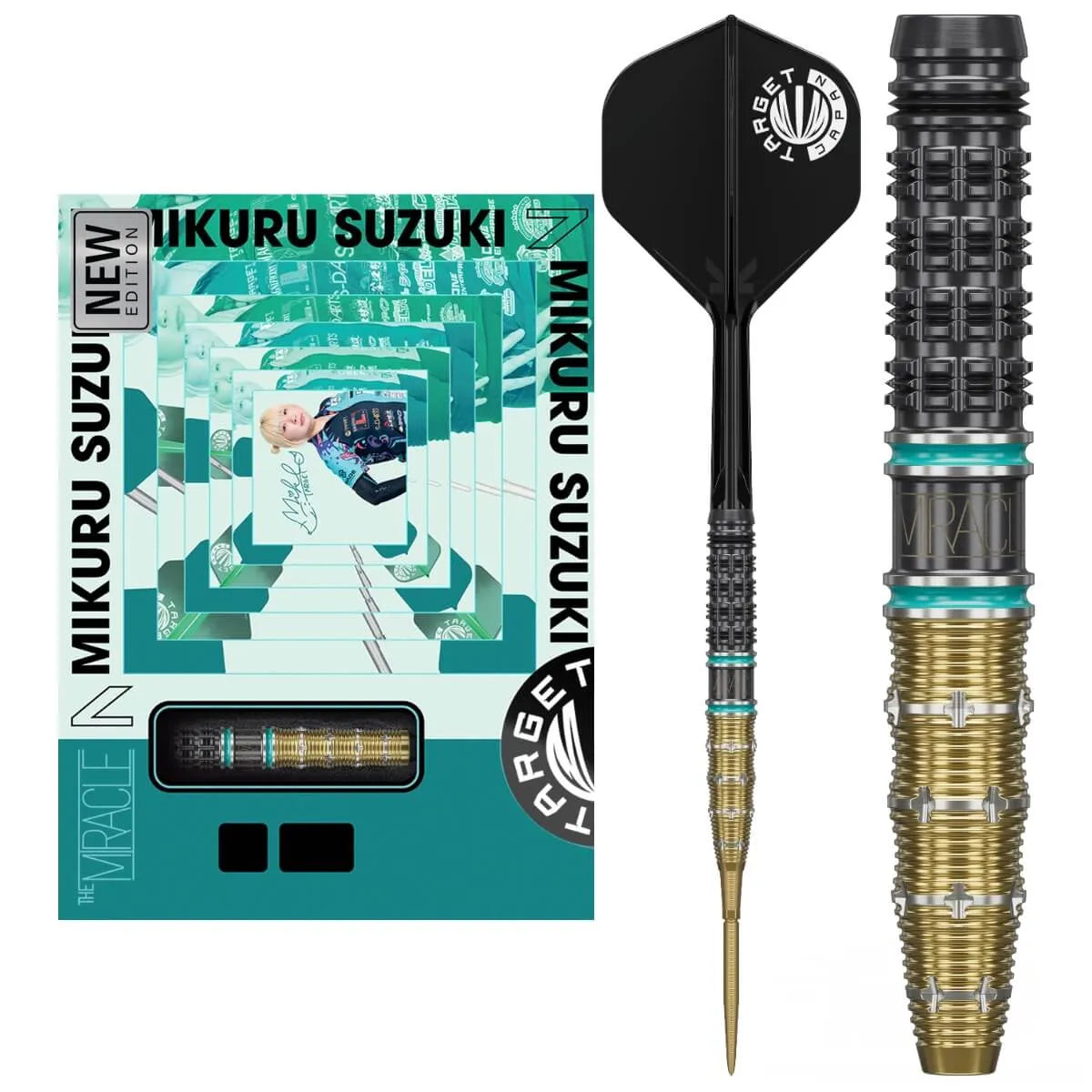 ダーツ TARGET Mikuru Suzuki Darts set G:7 Target Japan Mikuru Suzuki The Miracle G7.5 95% Tungsten Steel Tip