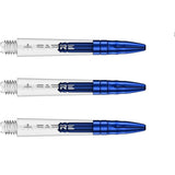 Mission Sabre Polycarbonate Shafts Clear - Blue Top