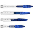 Mission Sabre Polycarbonate Shafts Clear - Blue Top-1-Clear-Short-Premier Darts