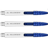 Mission Sabre Polycarbonate Shafts Clear - Blue Top