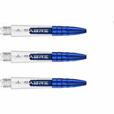 Mission Sabre Polycarbonate Shafts Clear - Blue Top-4-Clear-Short-Premier Darts