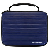 Mission ABS 4 Metallic Darts Case-8-Dark Blue-Premier Darts