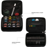 Mission ABS 4 Metallic Darts Case-5-Black-Premier Darts