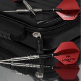 Mission ABS 4 Metallic Darts Case-6-Black-Premier Darts