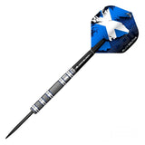 Mission Alan Soutar Blue & White 90% Tungsten Steel Tip Darts-2-22 GRAM-Premier Darts