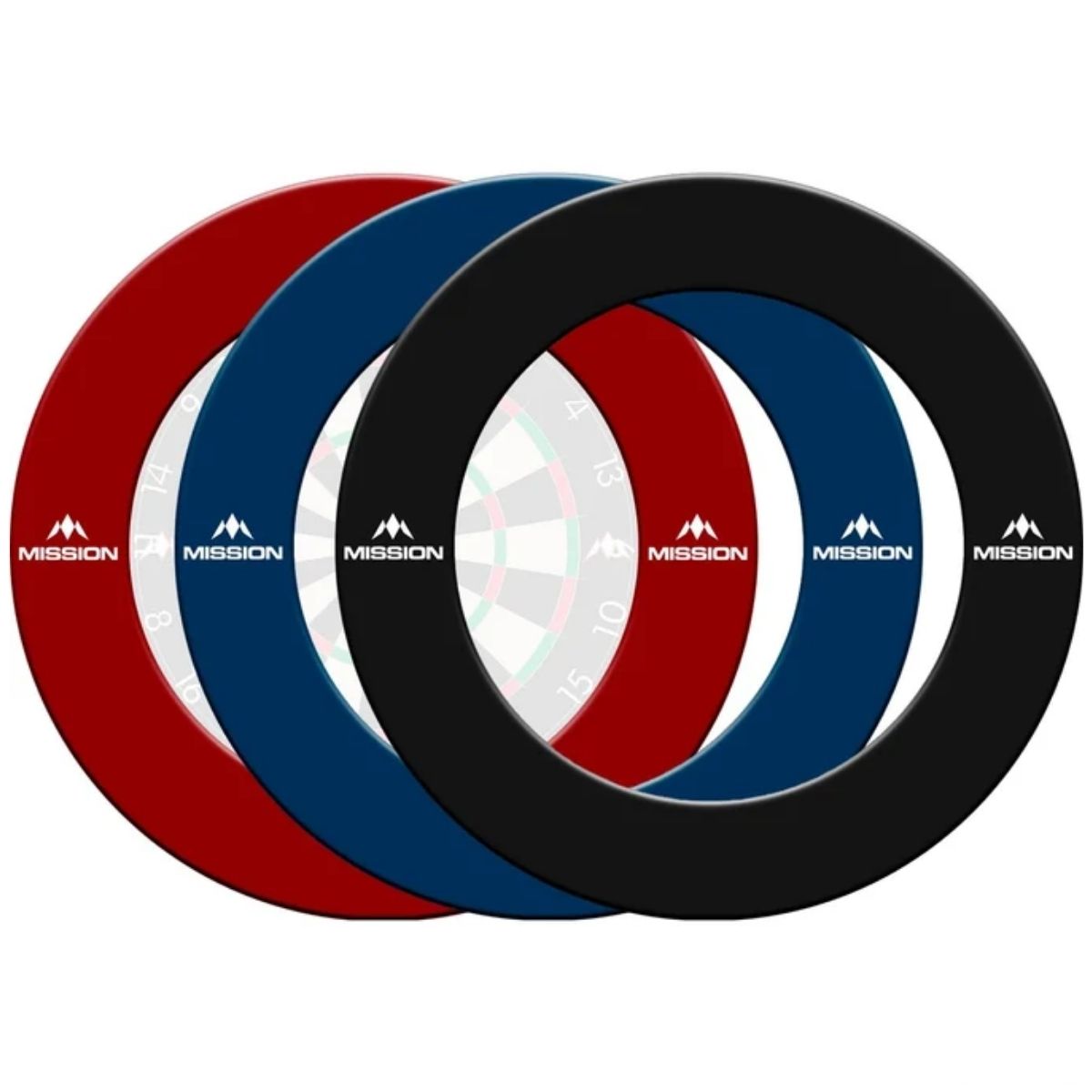 Mission Pro Heavy Duty With Logo Dartboard Surround