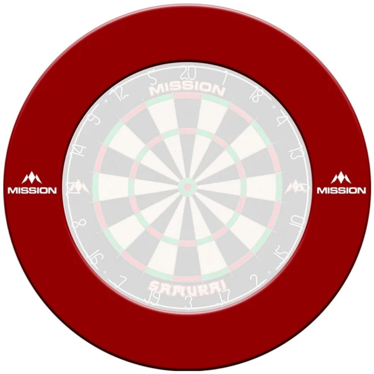 Mission Pro Heavy Duty With Logo Dartboard Surround