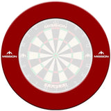 Mission Pro Heavy Duty With Logo Dartboard Surround-4-Red-Premier Darts
