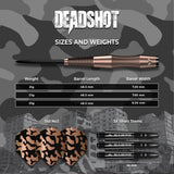 Mission Dead Shot 95% Tungsten Steel Tip Darts-4-21 GRAM-Premier Darts