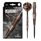 Mission Dead Shot 95% Tungsten Steel Tip Darts-1-21 GRAM-Premier Darts