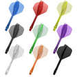 Mission Force 90 Vortex No2 Moulded Flight & Shaft-1-Black-Short-Premier Darts