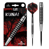 Mission Kunai Black PVD 95% Tungsten Steel Tip Darts-1-23 GRAM-Premier Darts