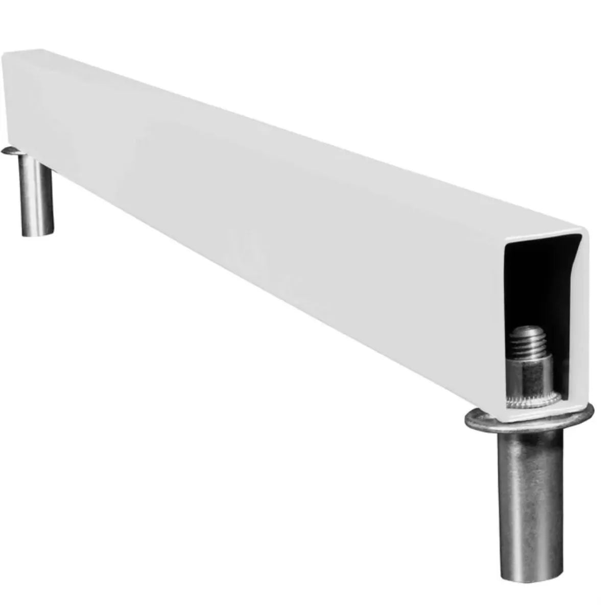 Mission Pro Raised Steel Oche With Floor Fittings-3-White-Premier Darts