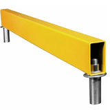 Mission Pro Raised Steel Oche With Floor Fittings-4-Yellow-Premier Darts