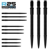 Mission R2.5 Rapid Dart Points - GV1-8-Black-30mm-Premier Darts
