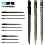 Mission R2.5 Rapid Dart Points - RVX-1-Black-30mm-Premier Darts