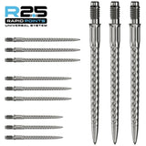 Mission R2.5 Rapid Dart Points - RVX-9-Silver-30mm-Premier Darts
