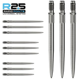 Mission R2.5 Rapid Dart Points - SM1-1-Silver-30mm-Premier Darts