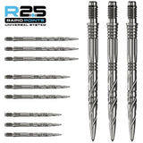 Mission R2.5 Rapid Dart Points - SVG-8-Silver-30mm-Premier Darts