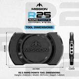 Mission R2.5 Rapid Points Tool-5-Premier Darts