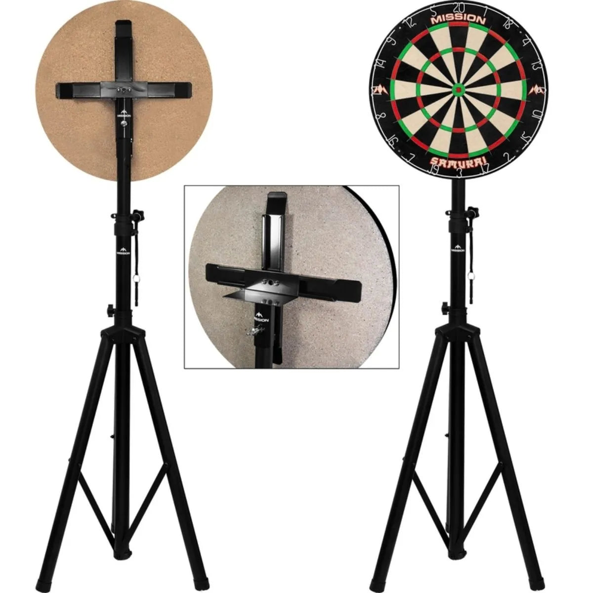 Mission RotaPro Travel Stand - With Pro Bracket-3-Premier Darts