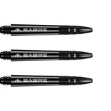 Mission Sabre Polycarbonate Shafts - Black Top-3-Black-Tweenie-Premier Darts