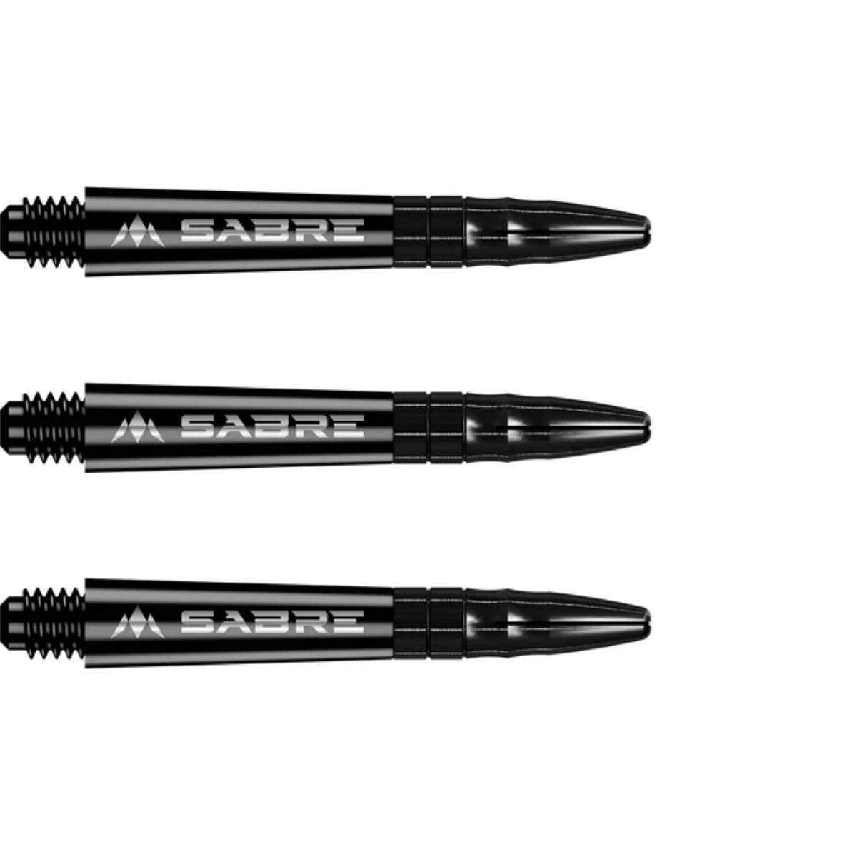 Mission Sabre Polycarbonate Shafts - Black Top