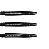 Mission Sabre Polycarbonate Shafts - Black Top