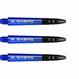 Mission Sabre Polycarbonate Shafts - Black Top-6-Blue-Tweenie-Premier Darts