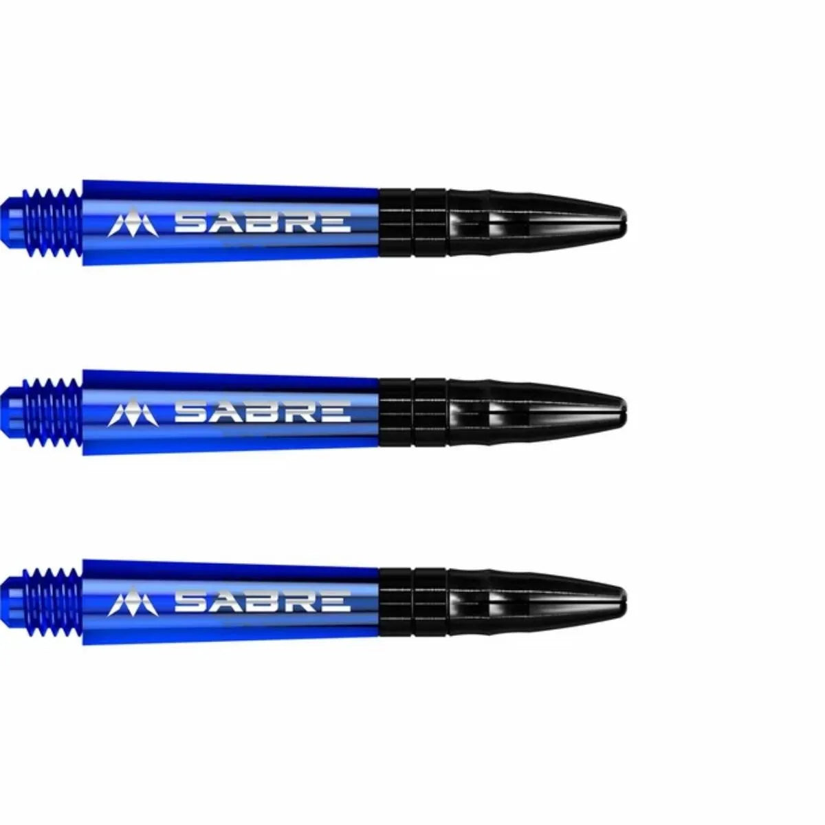 Mission Sabre Polycarbonate Shafts - Black Top-5-Blue-Short-Premier Darts
