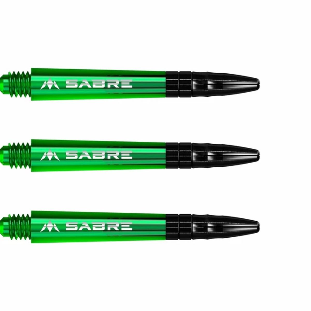 Mission Sabre Polycarbonate Shafts - Black Top