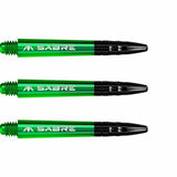 Mission Sabre Polycarbonate Shafts - Black Top