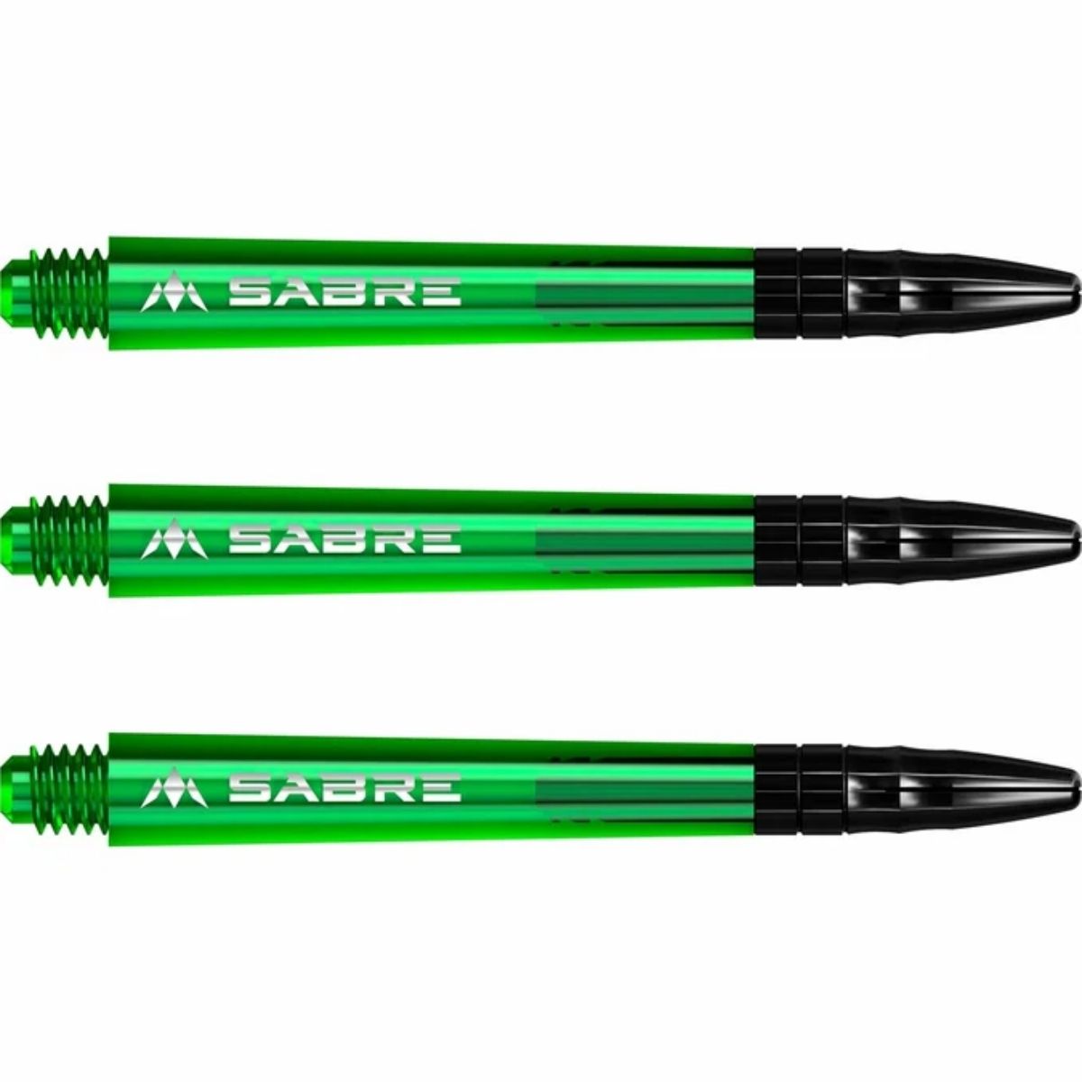 Mission Sabre Polycarbonate Shafts - Black Top
