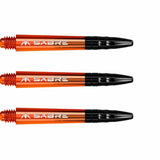 Mission Sabre Polycarbonate Shafts - Black Top