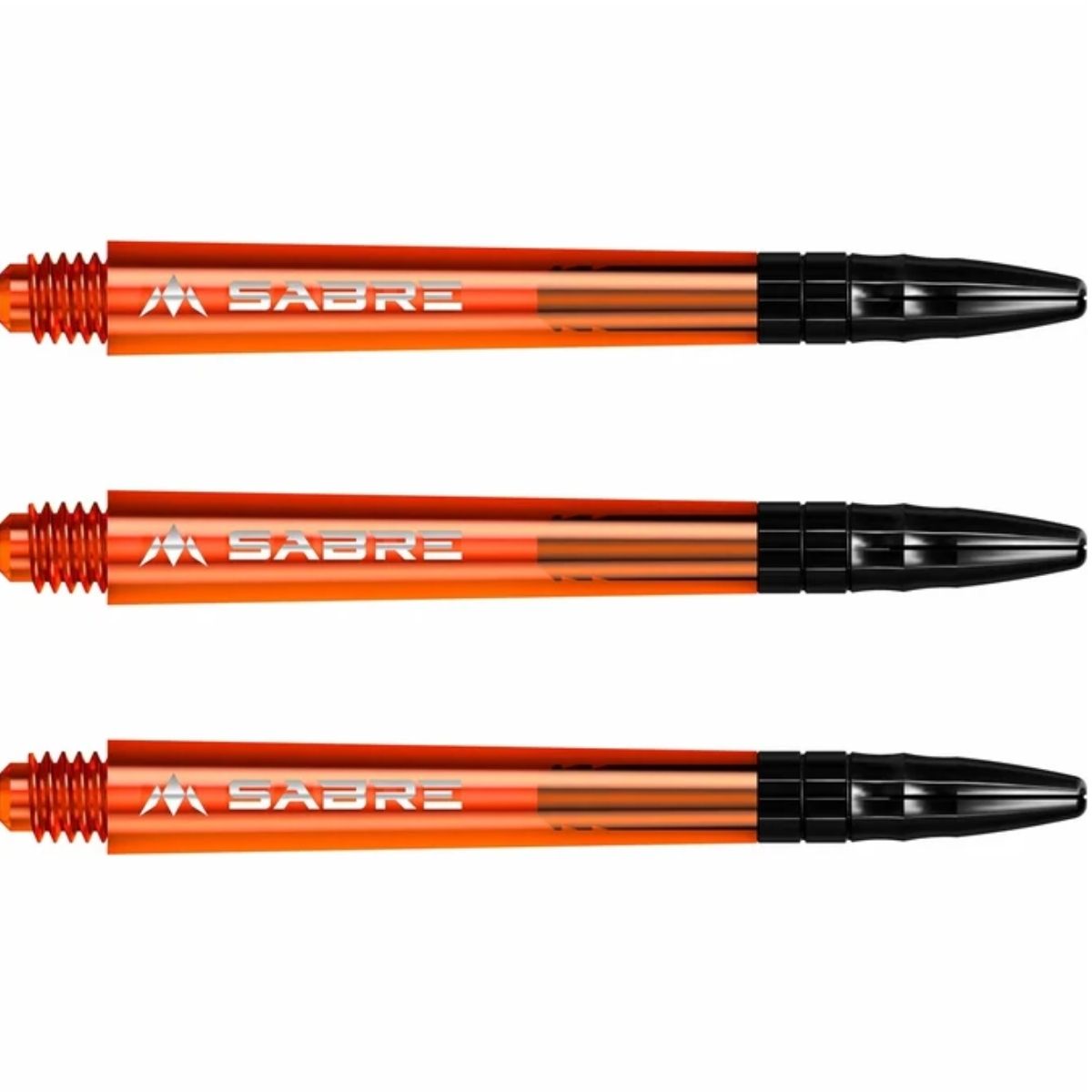 Mission Sabre Polycarbonate Shafts - Black Top