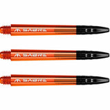 Mission Sabre Polycarbonate Shafts - Black Top
